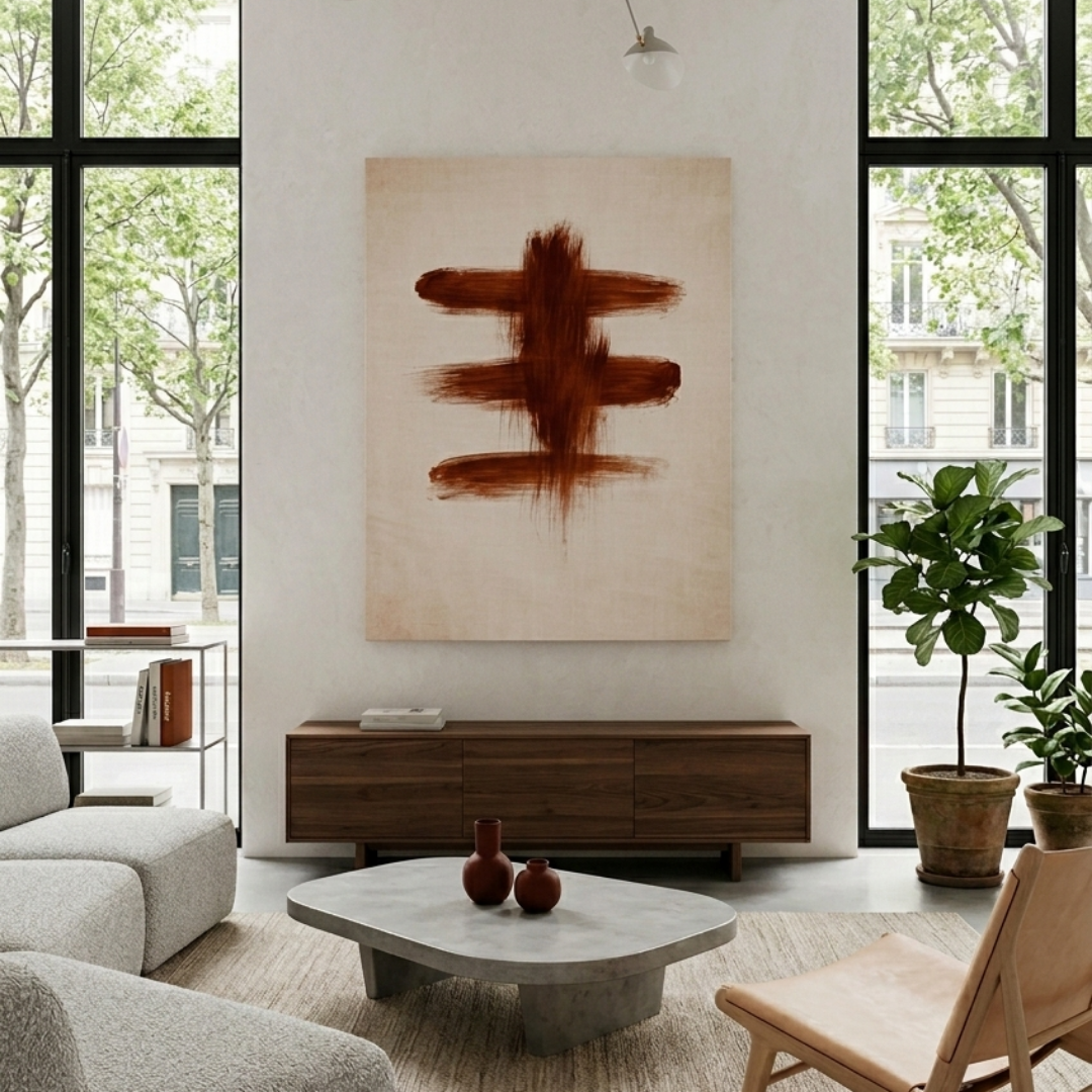 Decorative painting - Cool Blue