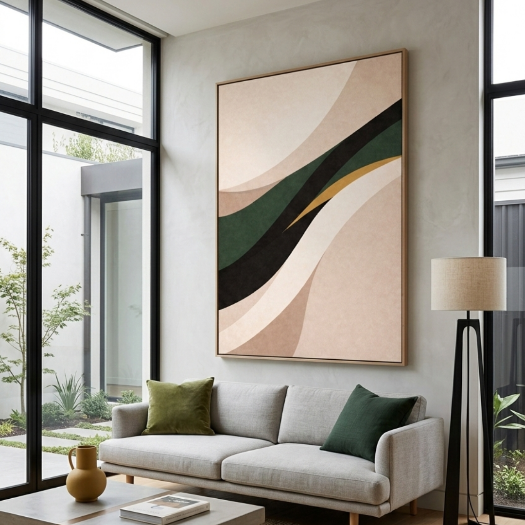 Decorative painting - Cool Blue