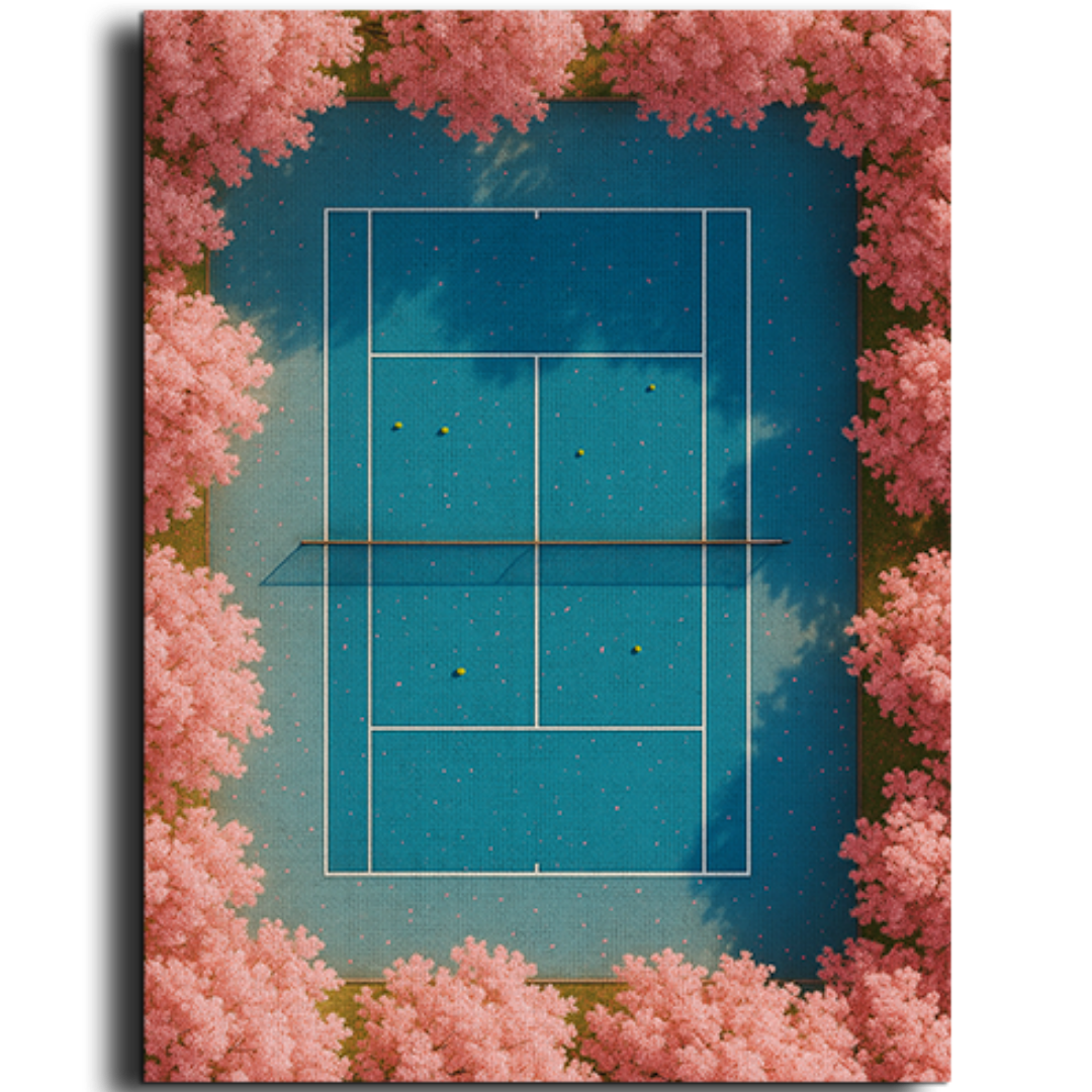 Tableau décoratif - Match en Fleur