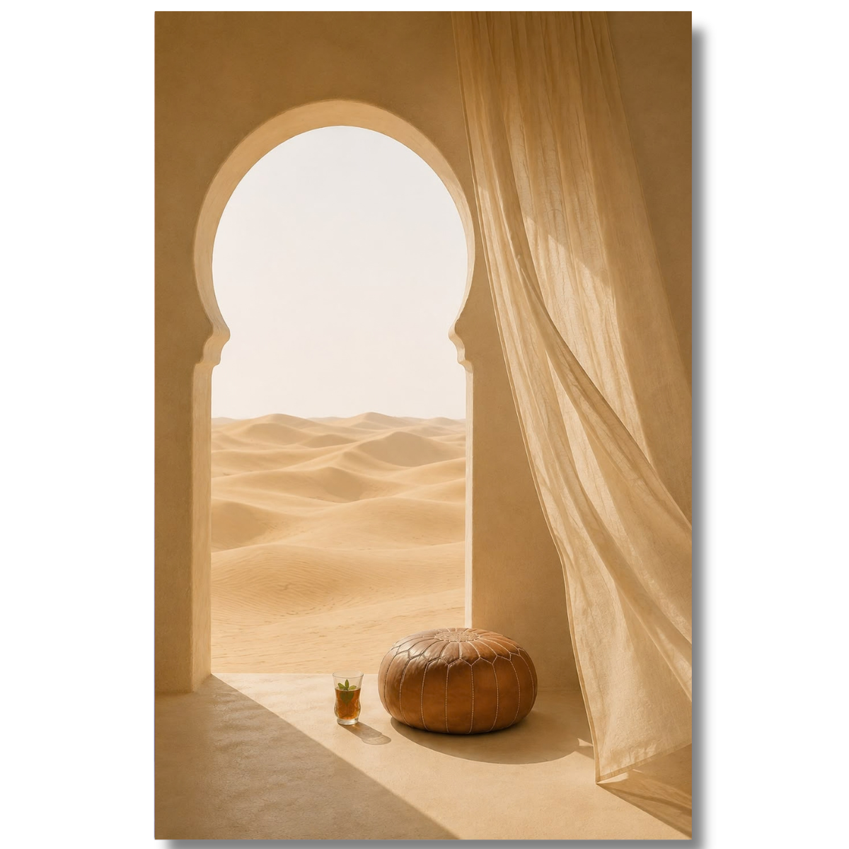 Decorative painting - The King of the Bazaar