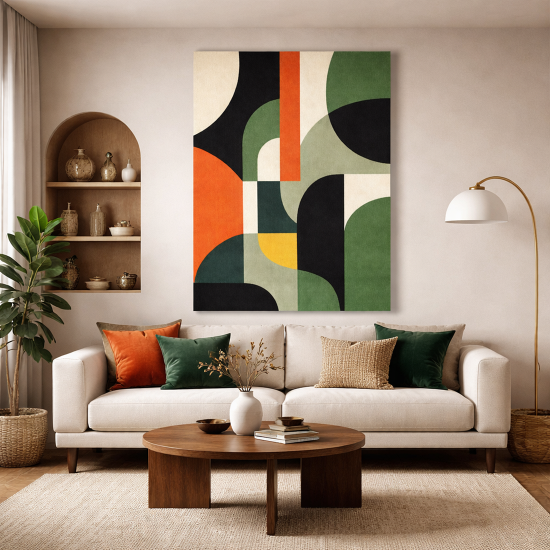 Tableau décoratif -Le Jardin du Bauhaus