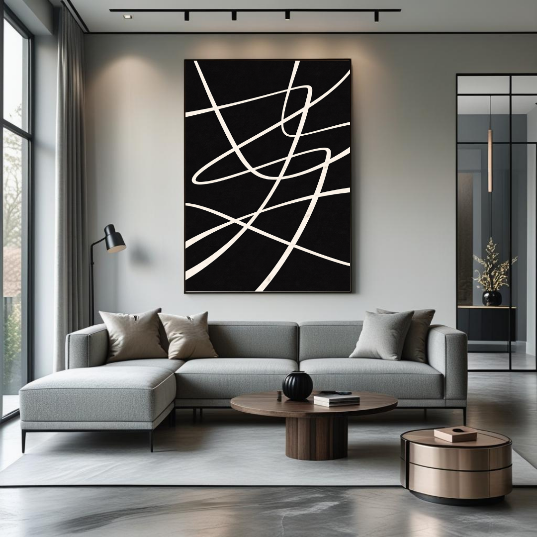 Decorative painting - Cool Blue