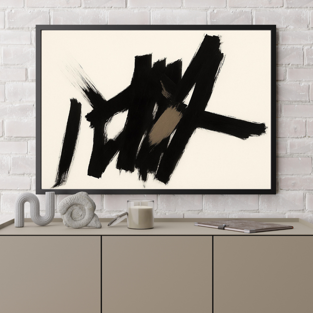Decorative painting - Abstract Blue 3