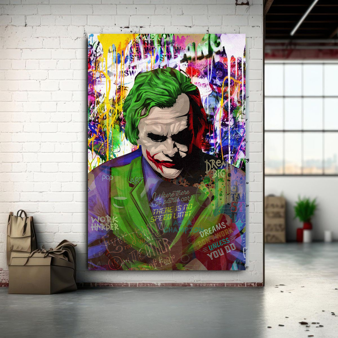 The Joker Pop Art