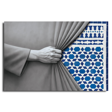 Tableau décoratif - Le secret du bleu