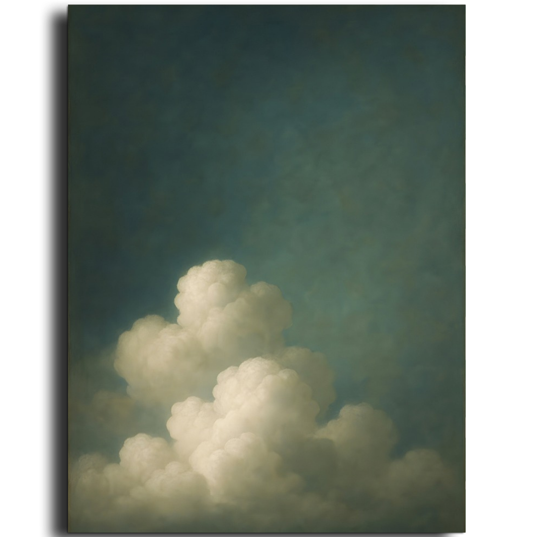 Tableau décoratif -Écume du Bleu