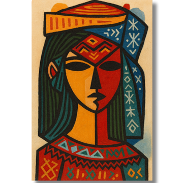 Decorative painting - The guerrab