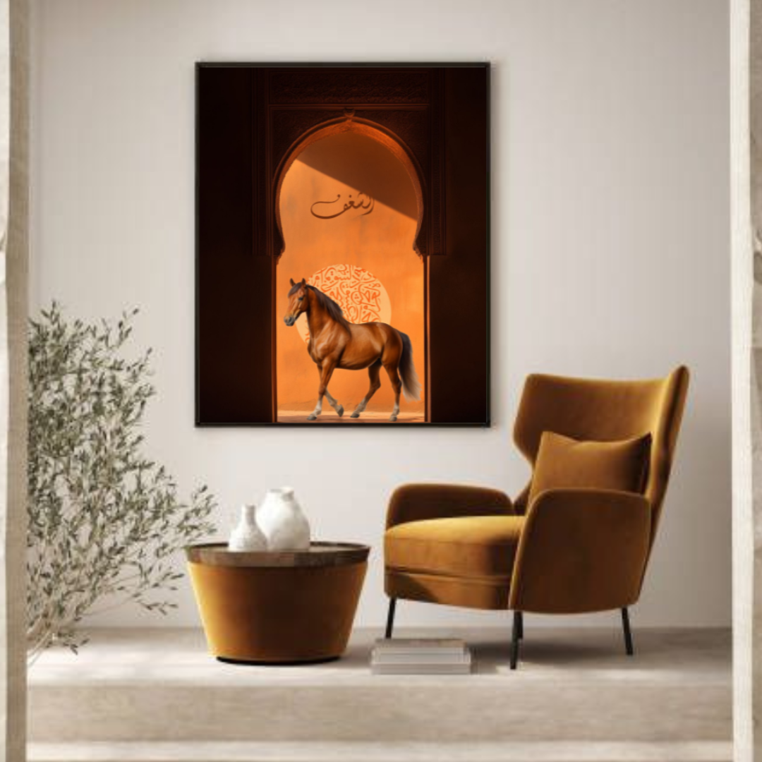 Decorative painting - The King of the Bazaar