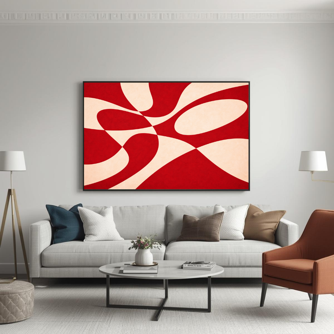 Decorative painting - Cool Blue
