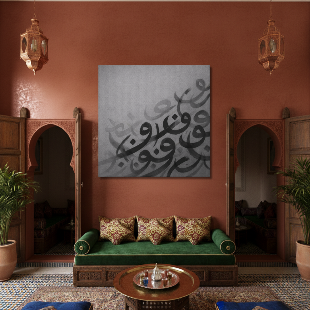 Decorative painting - The guerrab