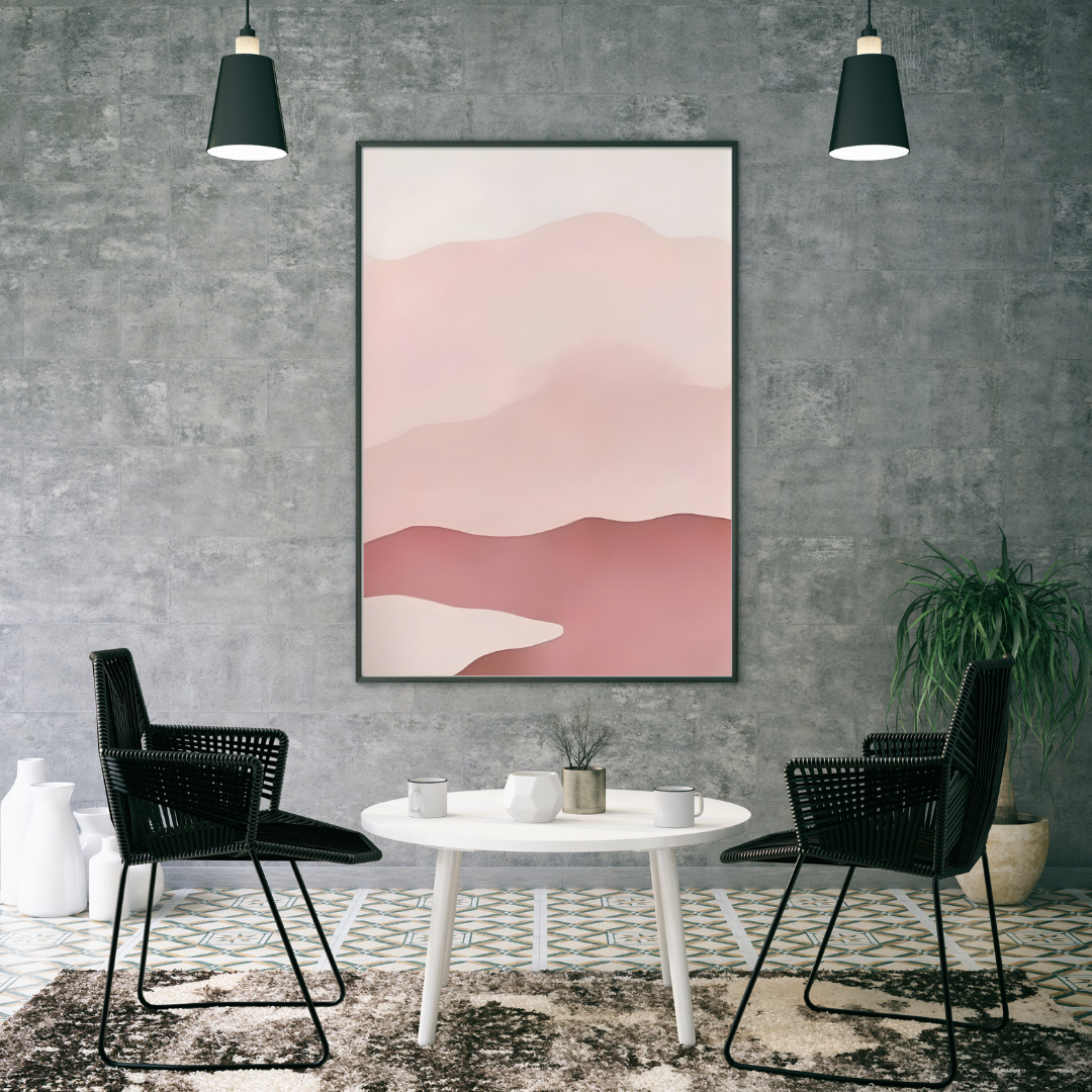 Tableau décoratif -Rose Antique