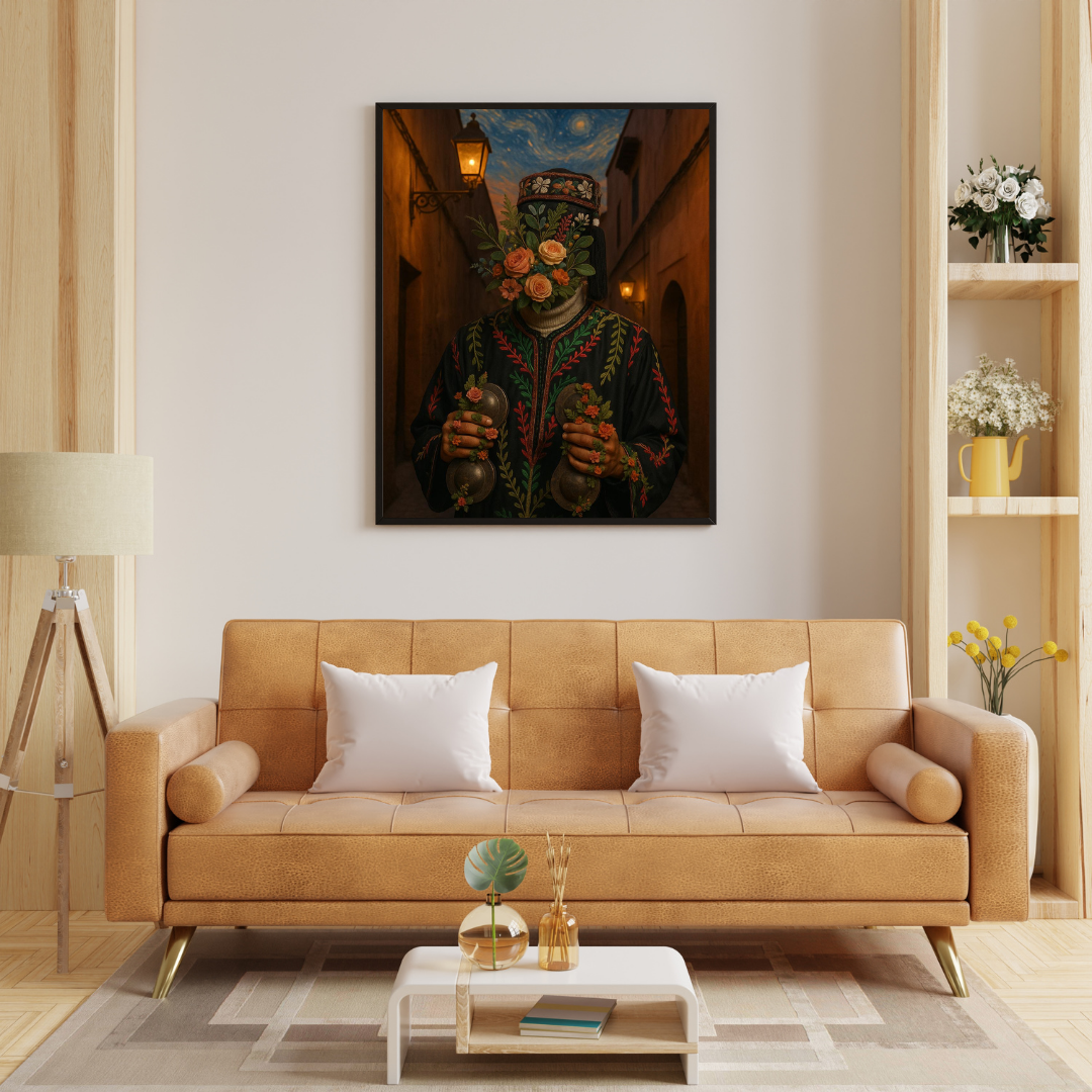 Decorative painting - The King of the Bazaar