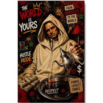 Tableau décoratif -The Moroccan Godfather