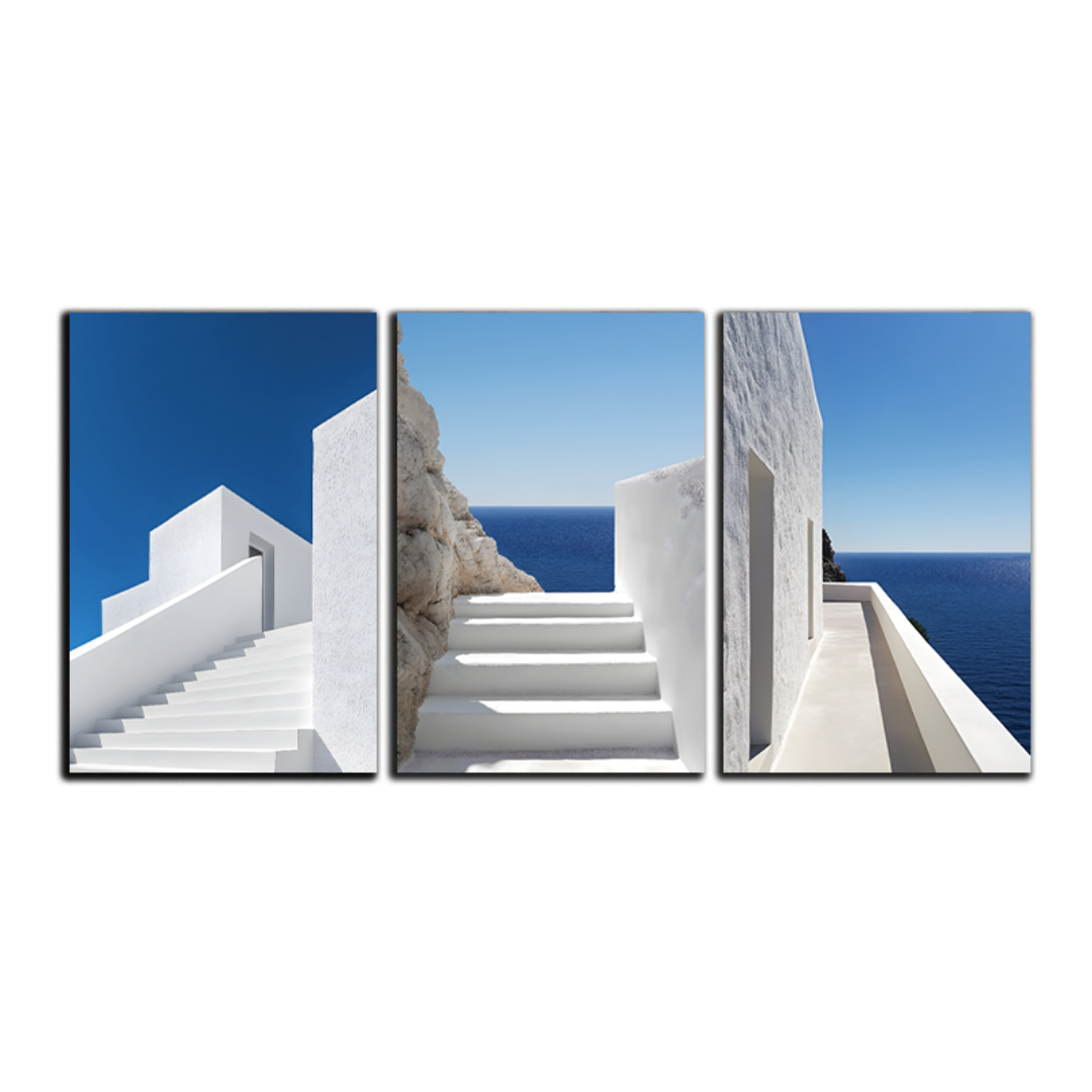 Tableaux décoratifs Pack -Épure Marine