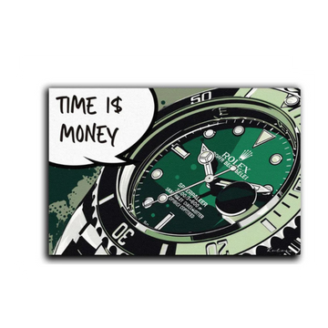 Decorative painting - Time is money