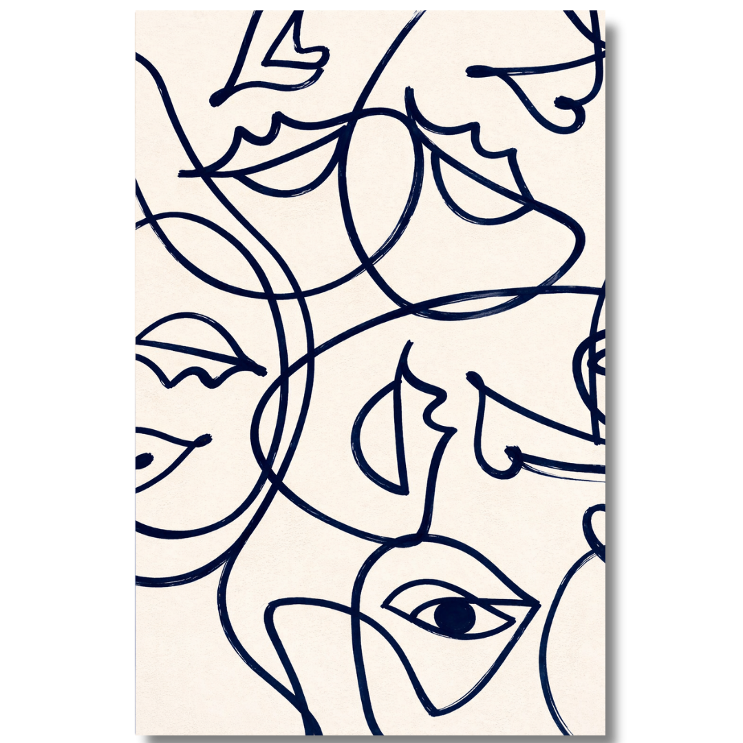 Tableau décoratif - Miroir des Émotions