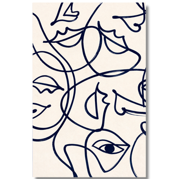 Decorative painting - Cool Blue