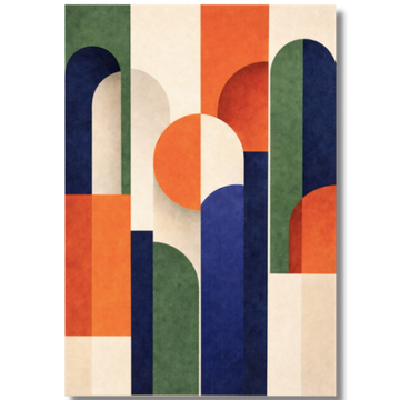 Decorative painting - Cool Blue