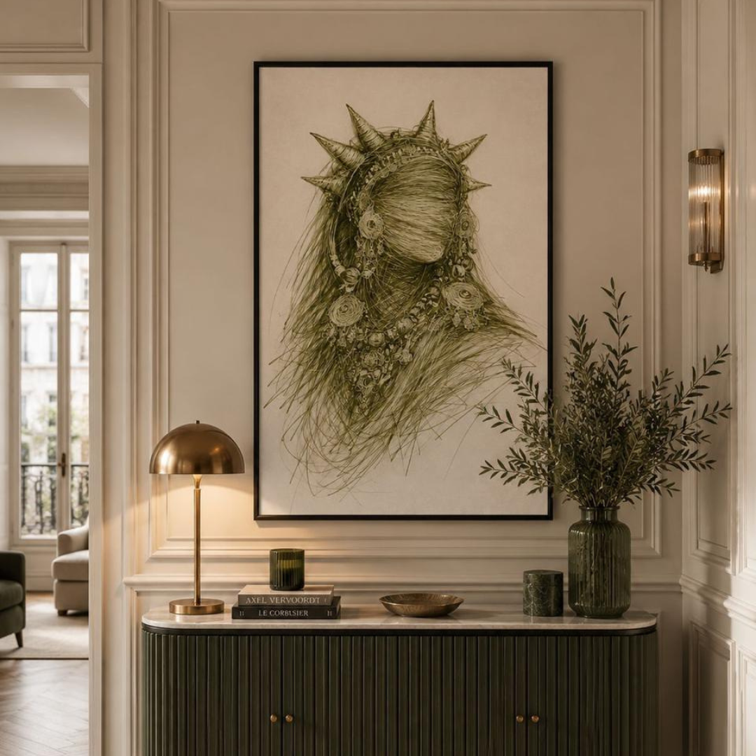 Tableau décoratif -Silhouette Royale