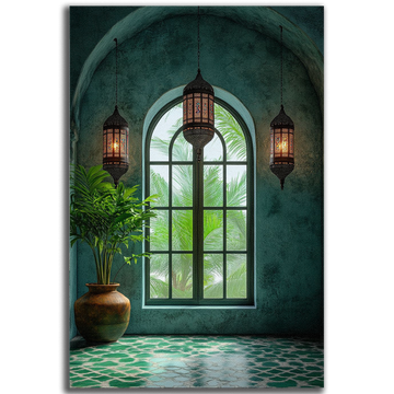 Decorative painting - Riad and Reflections