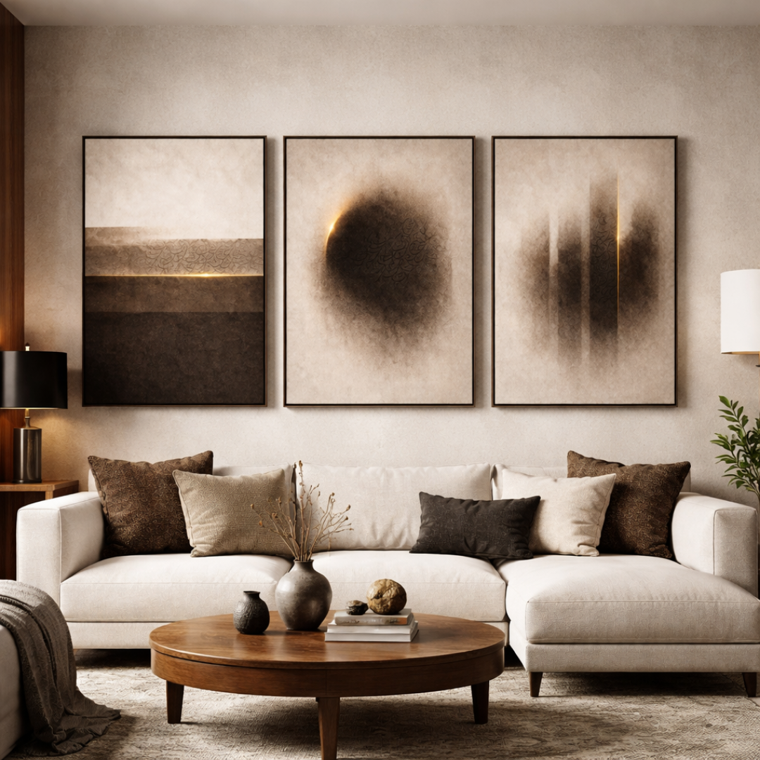 Decorative Paintings Pack - Trio of Moroccan Majesty