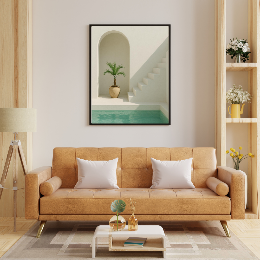 Tableau décoratif -Palme et Pureté