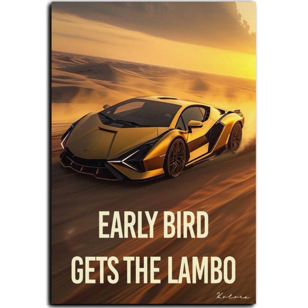 Obtenez le lambo