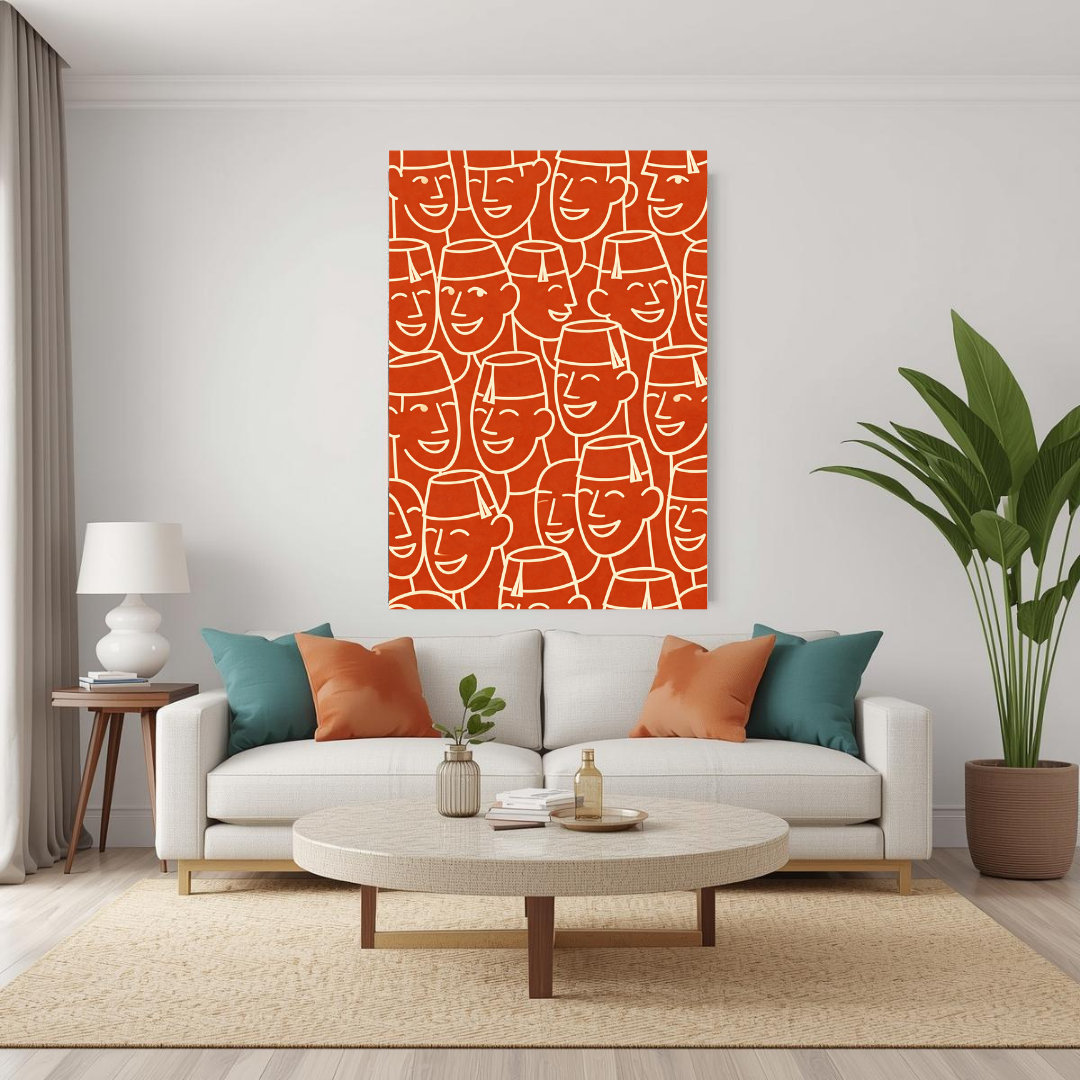 Decorative painting - Cool Blue