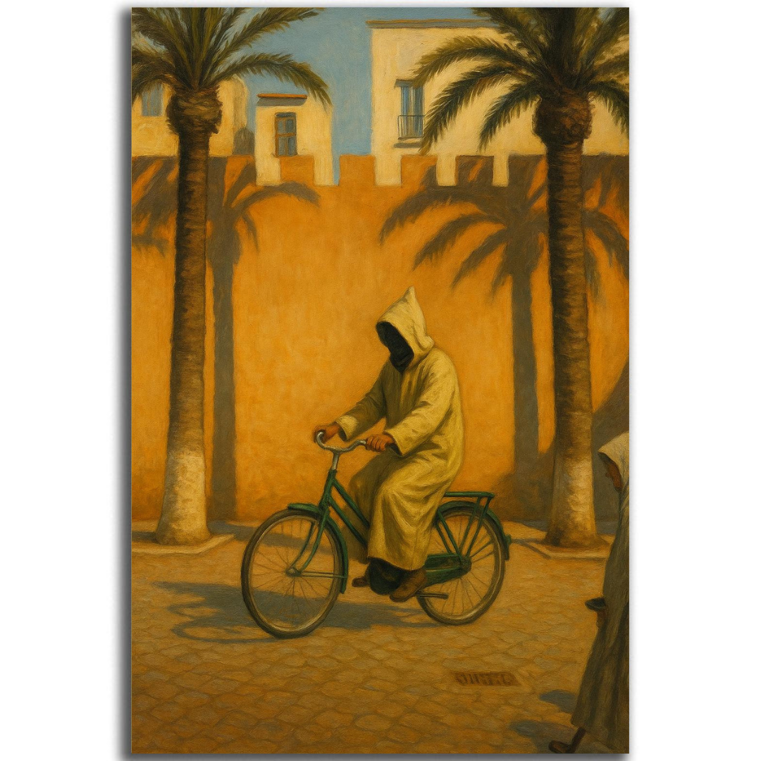 Tableau décoratif -Route dorée