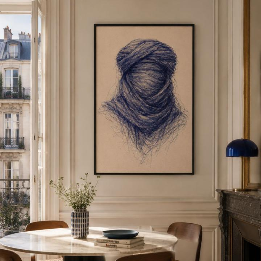 Tableau décoratif -L'Homme Voilé