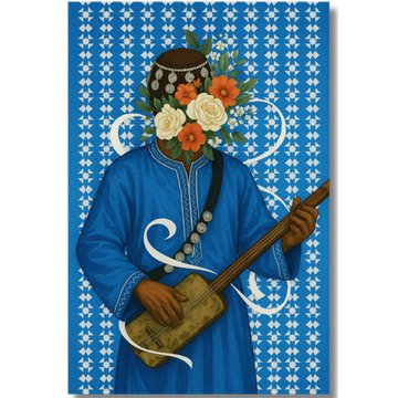 Decorative painting - The guerrab