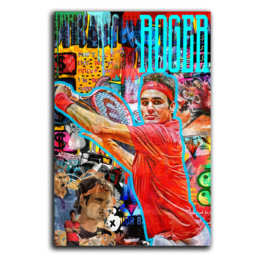 Federer Pop Art