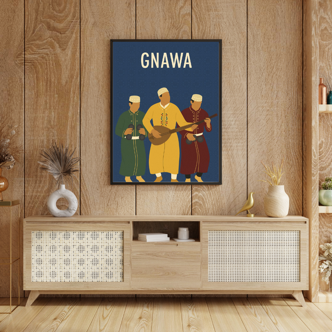 Decorative painting - The King of the Bazaar