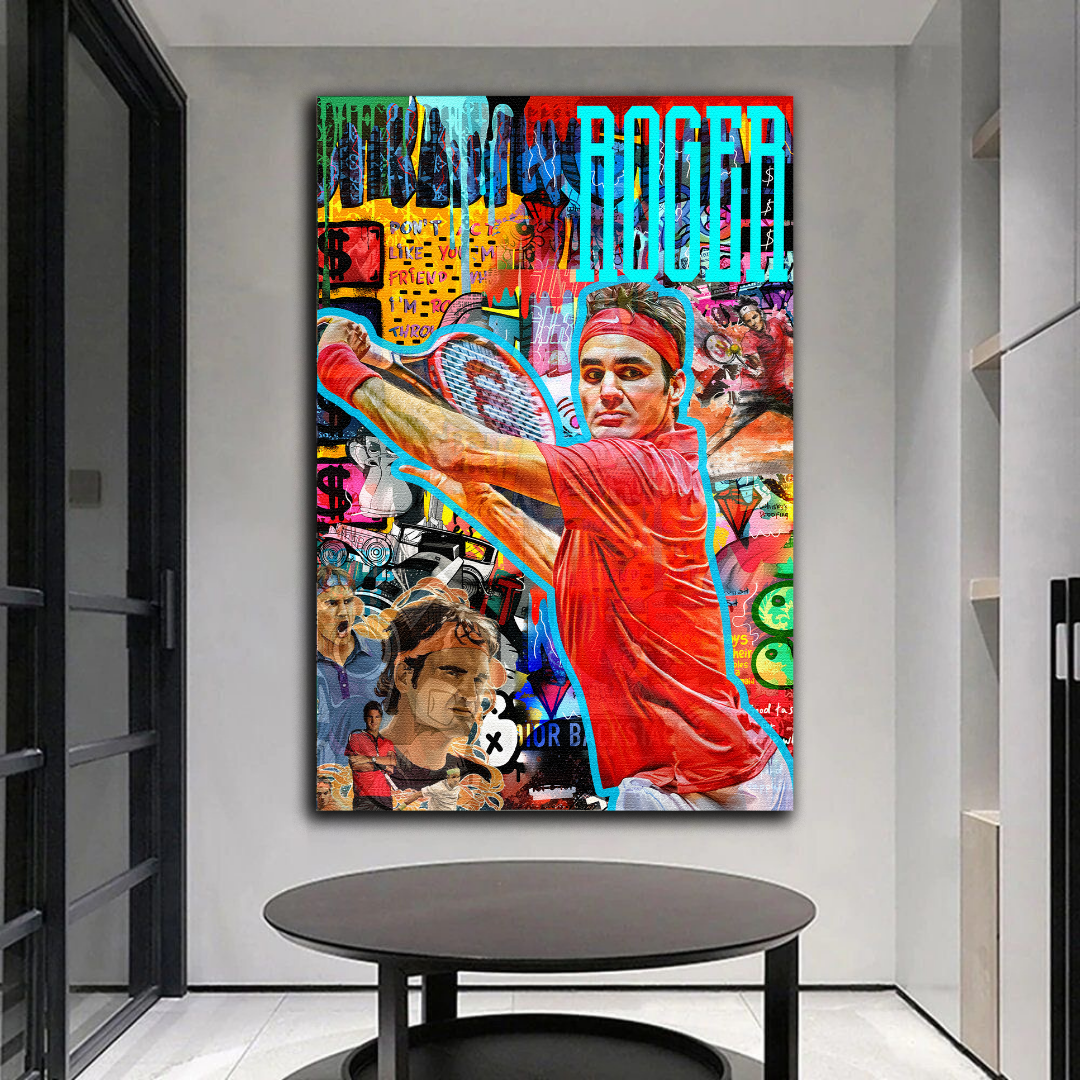 Federer Pop Art