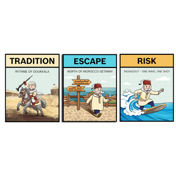 Tableaux décoratifs Pack -TAKE THE RISK