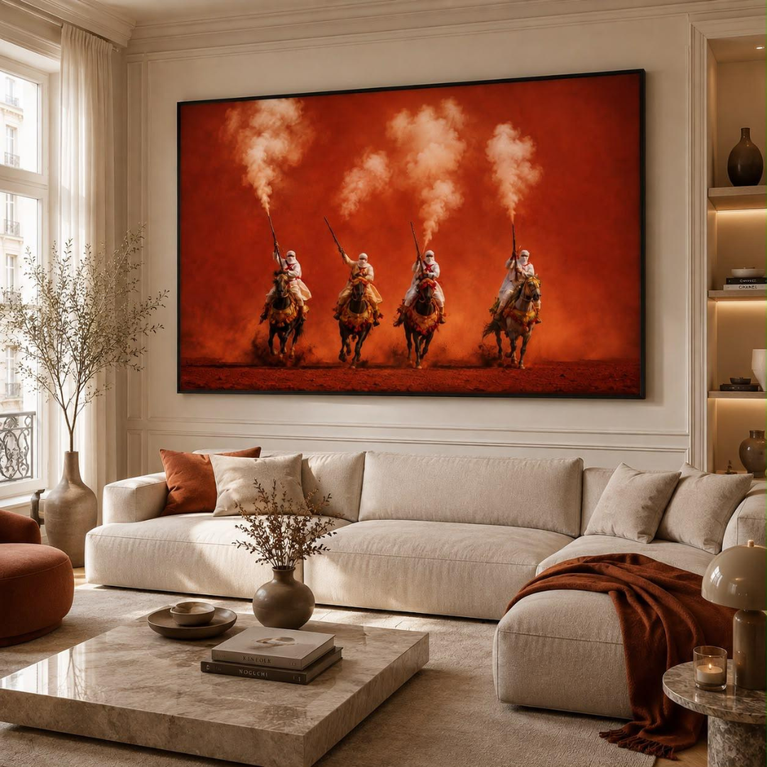 Decorative painting - The King of the Bazaar