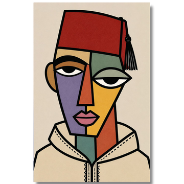 Tableau décoratif -Visage de Caractère