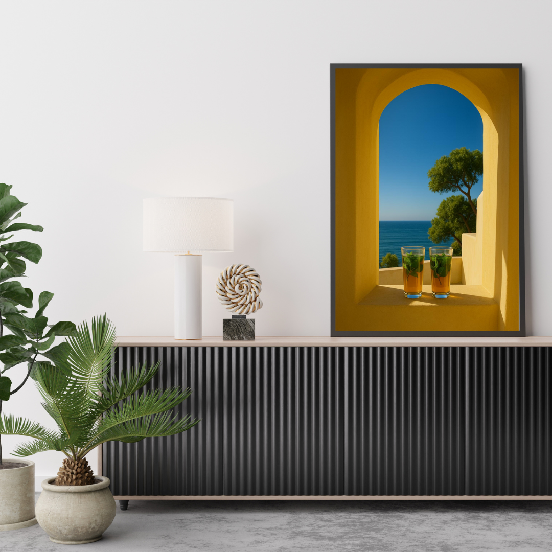 Decorative painting - The King of the Bazaar