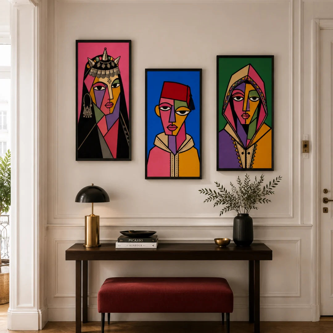 Tableaux décoratifs Pack - Picasa Trio