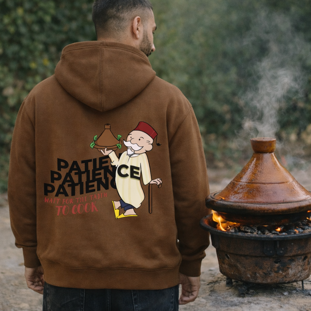 Hoodie MOROCOLY — PATIENCE