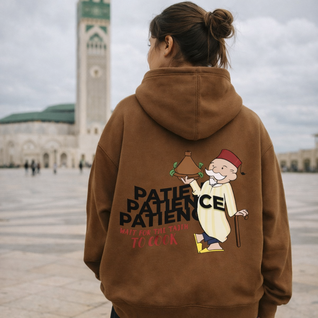 Hoodie MOROCOLY — PATIENCE