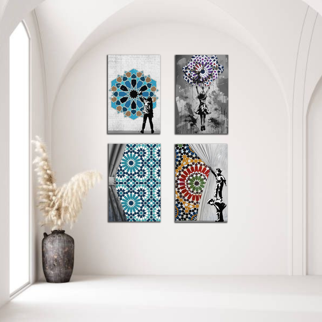 Decorative paintings Pack - Zelliges and Graffiti