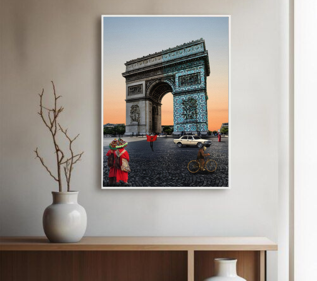 Tableau décoratif - Marocain à Paris - kolors brand