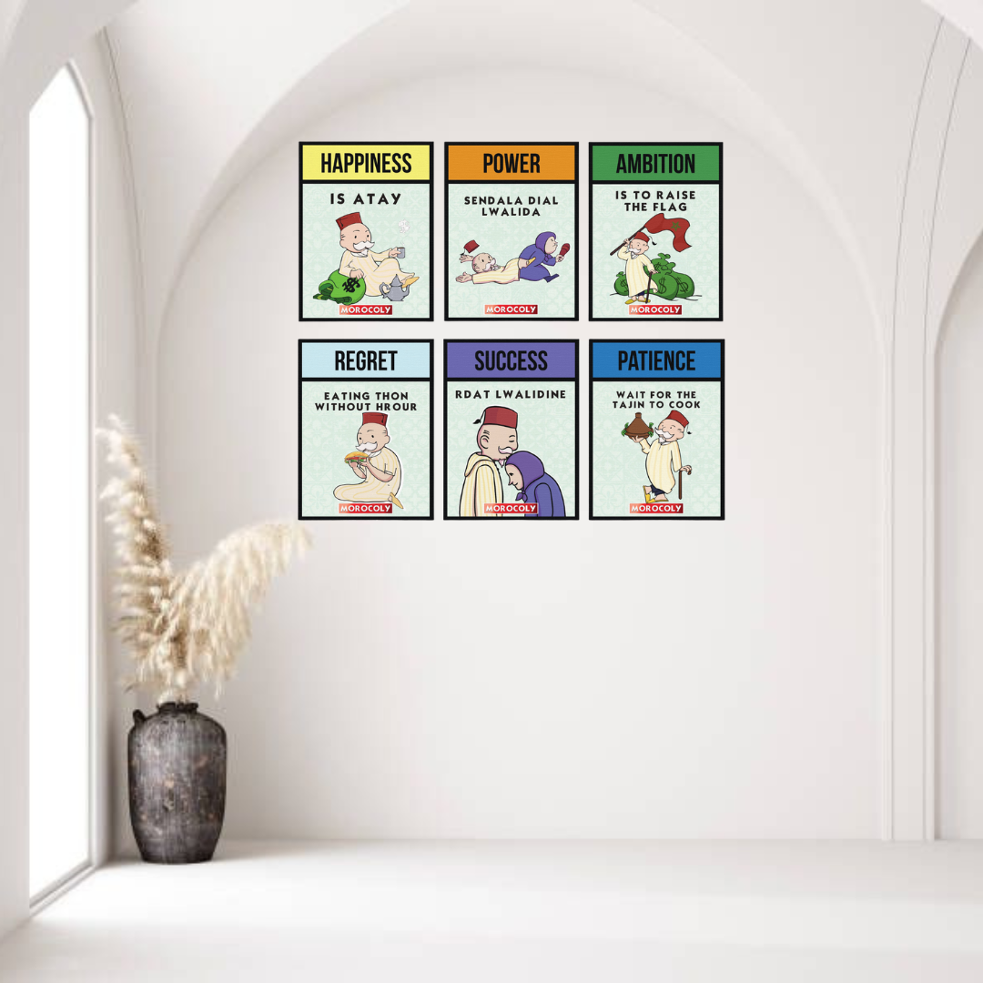 Decorative paintings Pack - MOROCOLY