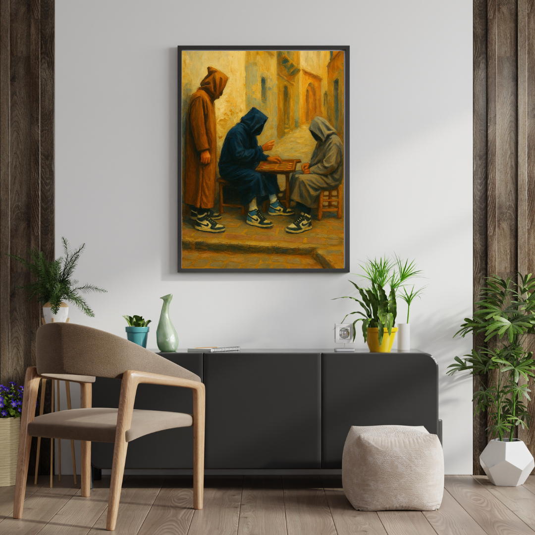 Decorative painting - The King of the Bazaar