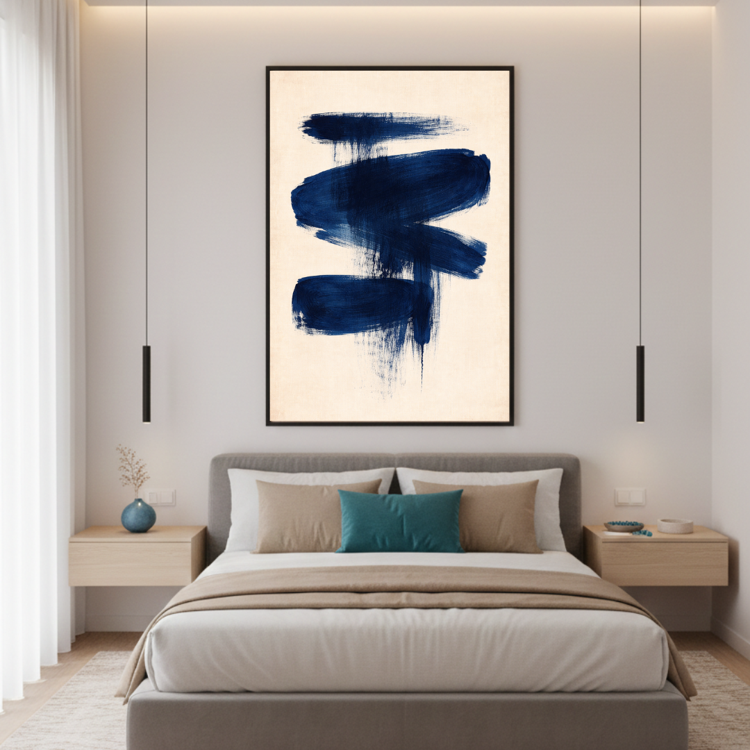 Decorative painting - Cool Blue