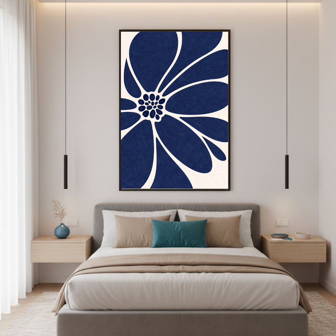 Decorative painting - Cool Blue