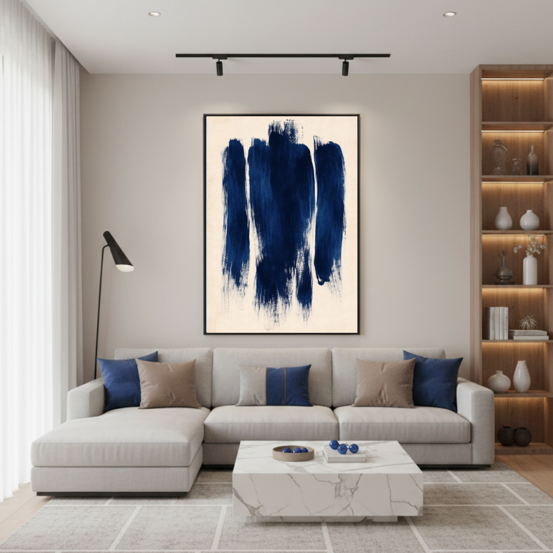 Decorative painting - Cool Blue