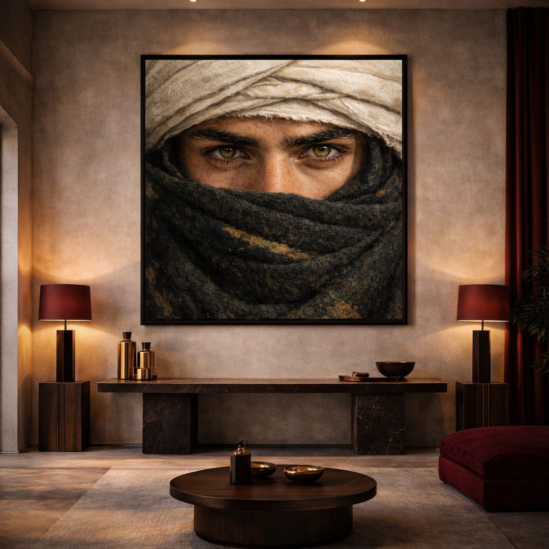 Decorative painting - The guerrab