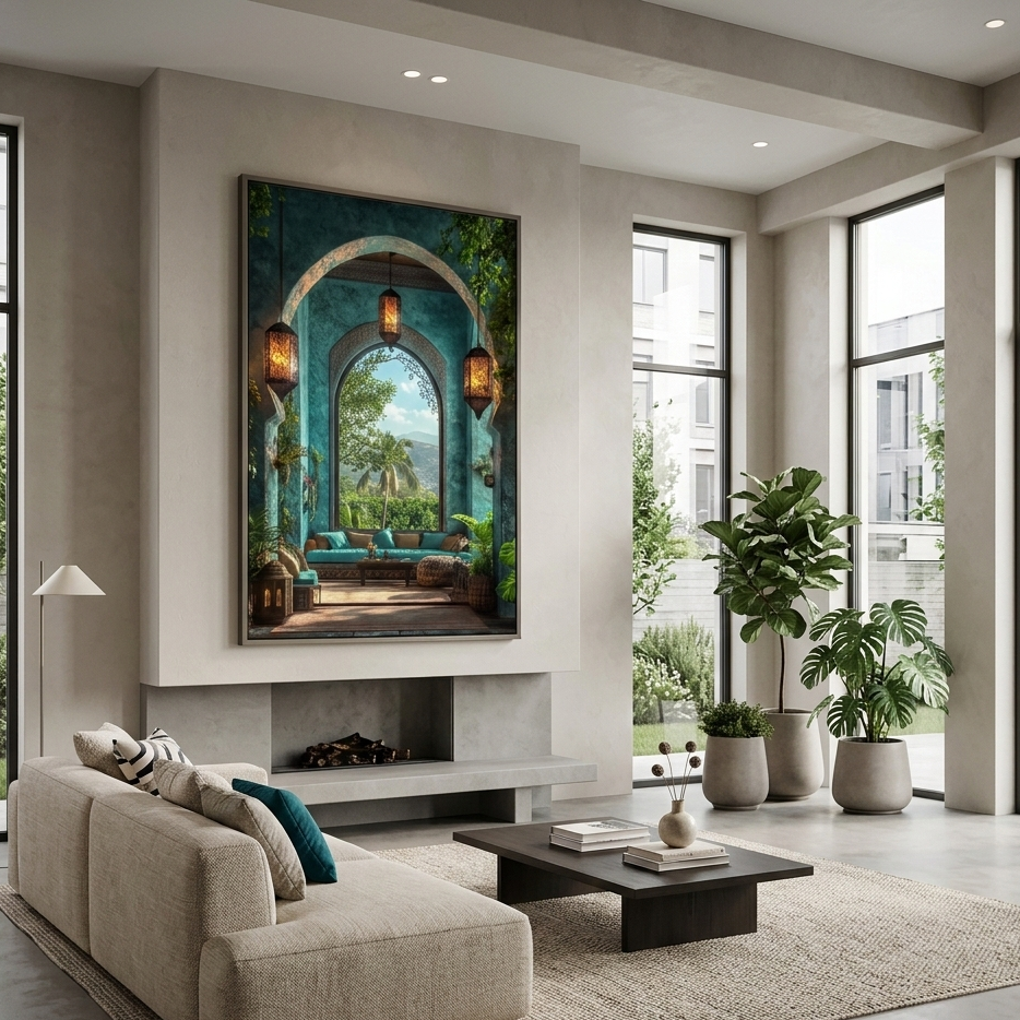 Tableau décoratif - Lumières de la Médina